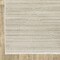 Edge Collections - 8' - Beige - Geometric Runner Rug with Fringe for Cozy Spaces - 1 Piece